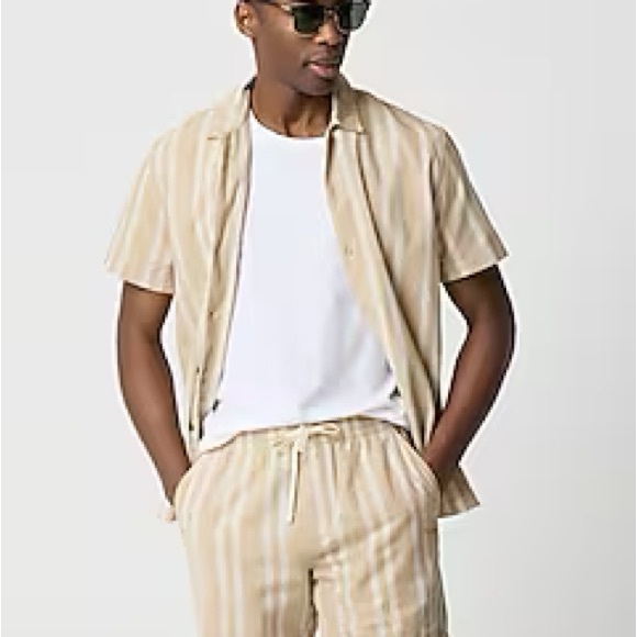 J. Crew Linen Blend Dock Shorts - Picture 3 of 5